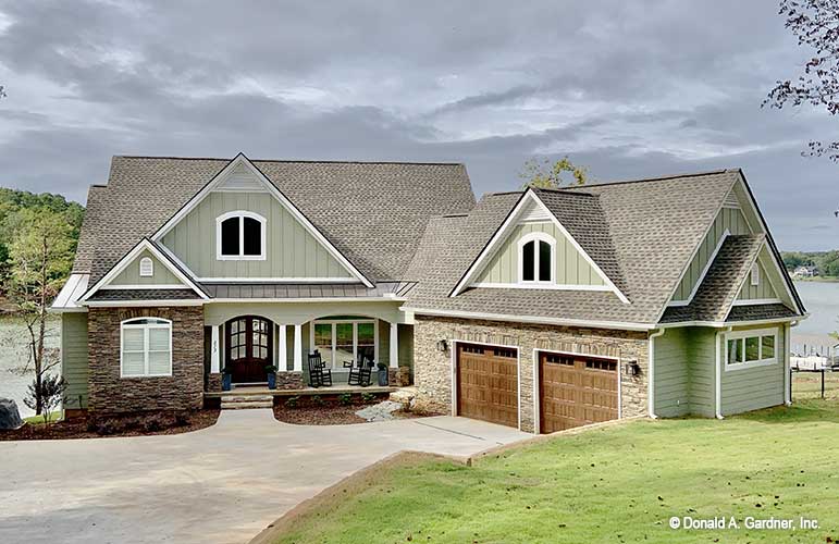 The Butler Ridge house plan 1320-D is move-in ready. 