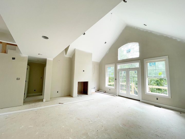 Interior finishes of The Ivy Creek house plan 921. 