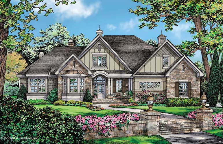 Front rendering of The Spotswood plan 1310. 