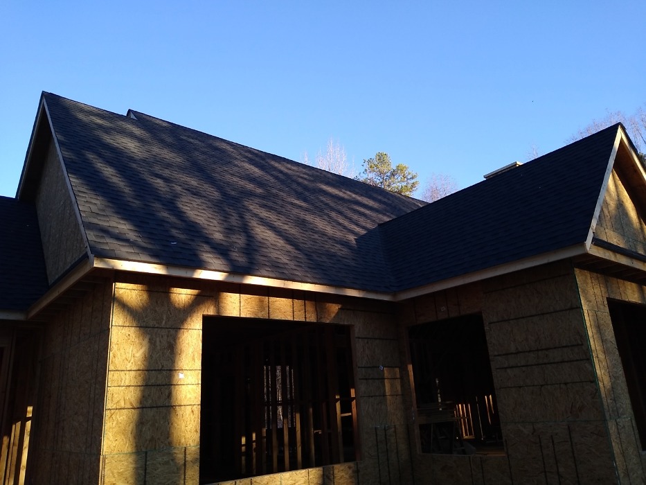 Roofing of The Periwinkle plan 731. 